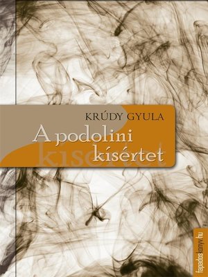 cover image of A podolini kísértet